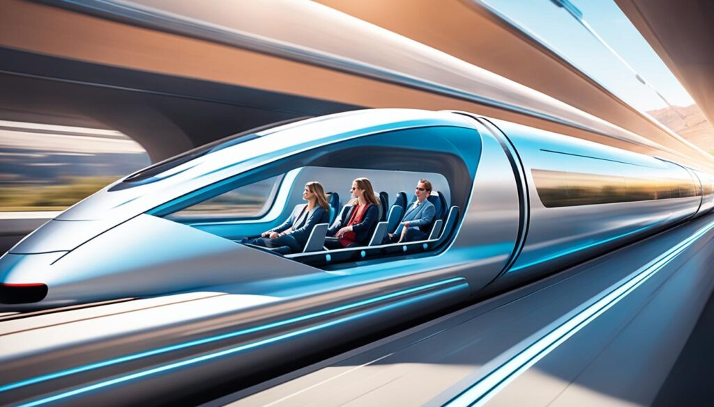 Hyperloop transporte de alta velocidad