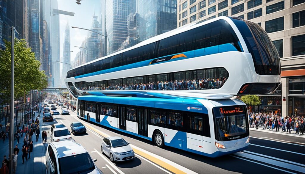 Transit Elevated Bus